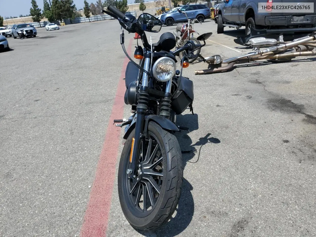 2015 Harley-Davidson Xl883 Iron 883 VIN: 1HD4LE23XFC426765 Lot: 61683065