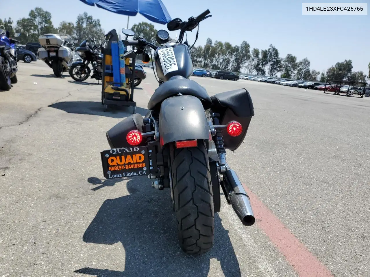 2015 Harley-Davidson Xl883 Iron 883 VIN: 1HD4LE23XFC426765 Lot: 61683065
