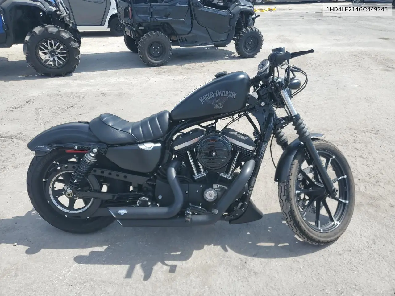 2016 Harley-Davidson Xl883 Iron 883 VIN: 1HD4LE214GC449345 Lot: 55489015