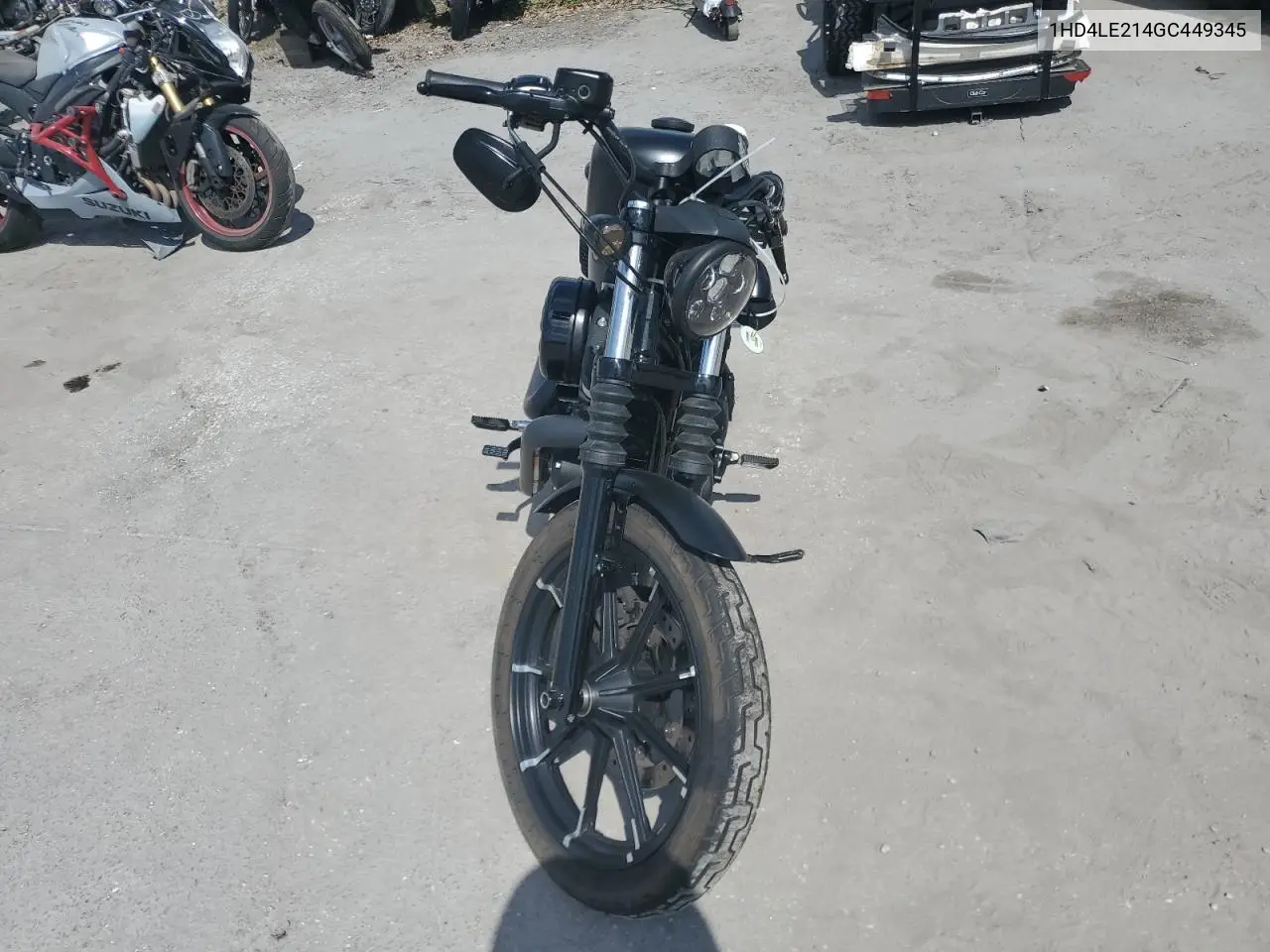 2016 Harley-Davidson Xl883 Iron 883 VIN: 1HD4LE214GC449345 Lot: 55489015
