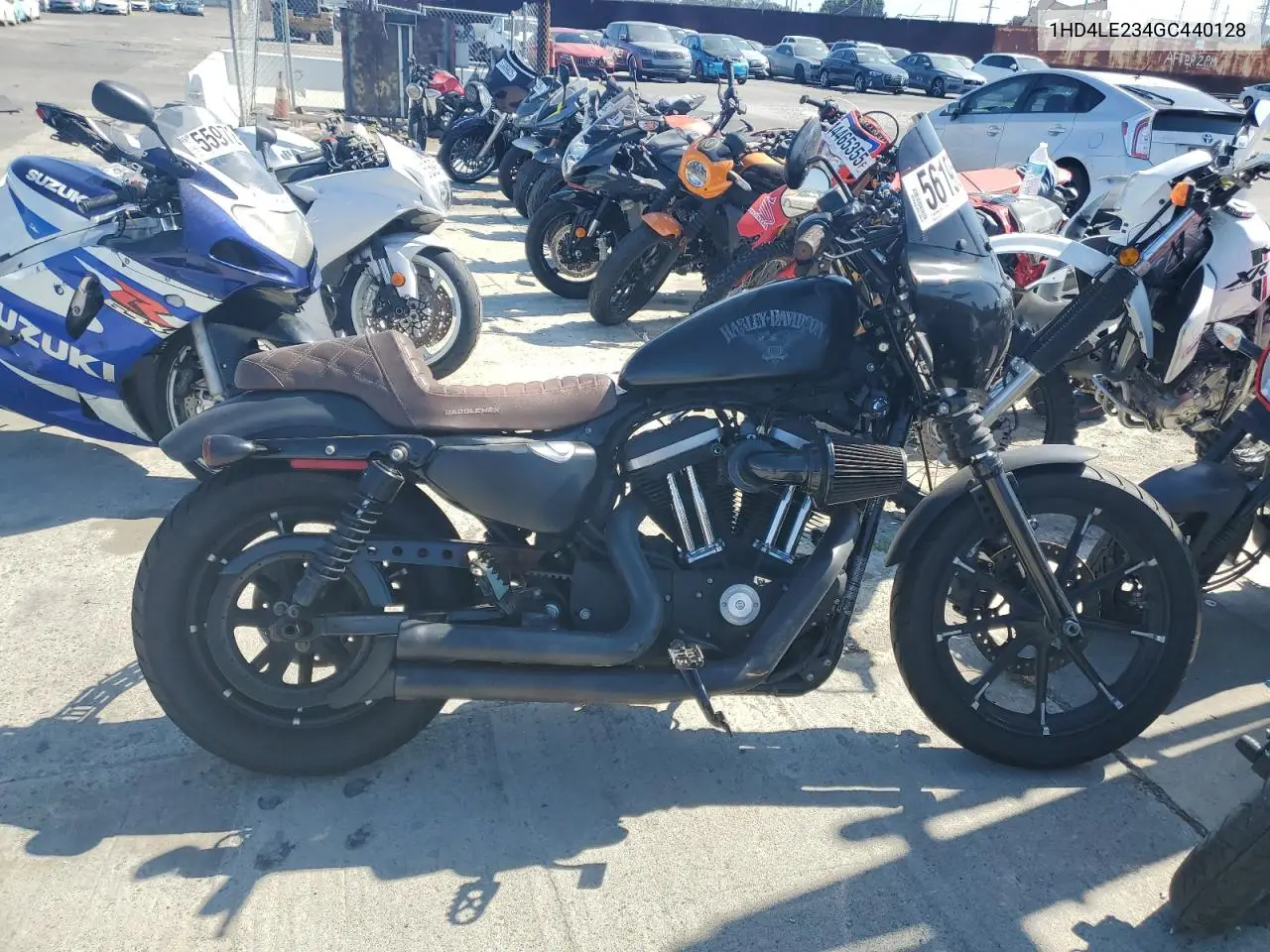 2016 Harley-Davidson Xl883 Iron 883 VIN: 1HD4LE234GC440128 Lot: 56195675