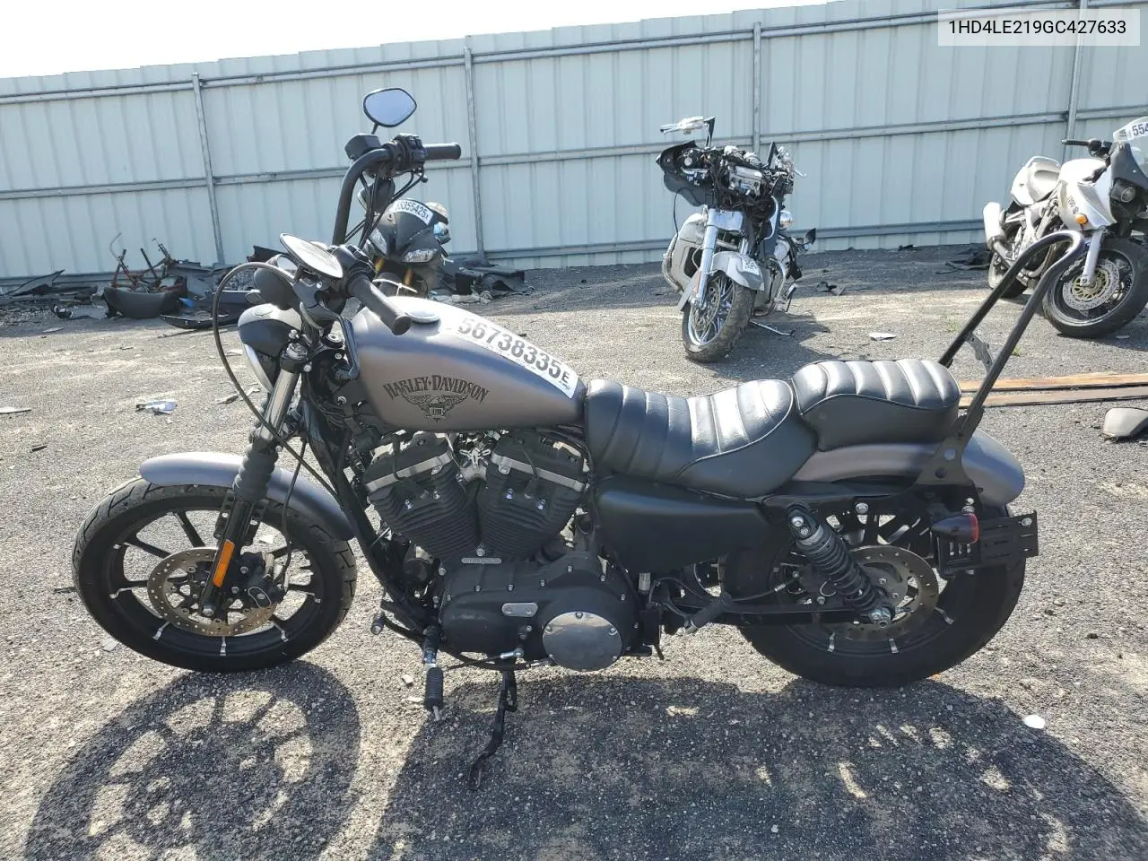 2016 Harley-Davidson Xl883 Iron 883 VIN: 1HD4LE219GC427633 Lot: 56738335