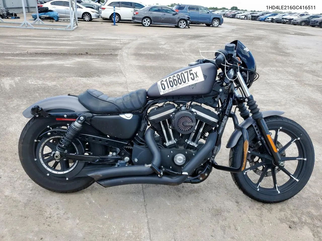 2016 Harley-Davidson Xl883 Iron 883 VIN: 1HD4LE216GC416511 Lot: 61668075