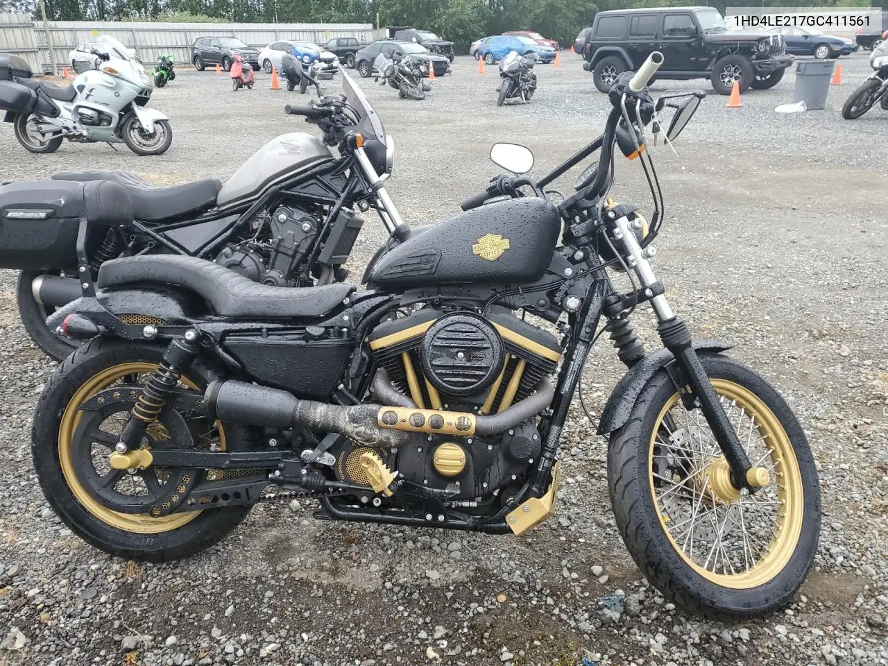2016 Harley-Davidson Xl883 Iron 883 VIN: 1HD4LE217GC411561 Lot: 61862935