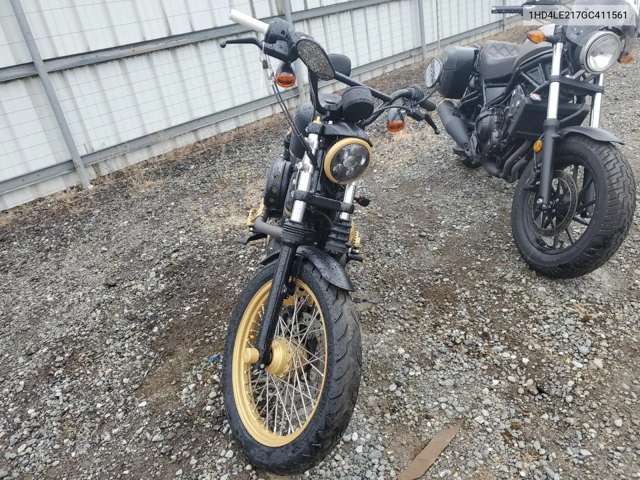 2016 Harley-Davidson Xl883 Iron 883 VIN: 1HD4LE217GC411561 Lot: 61862935