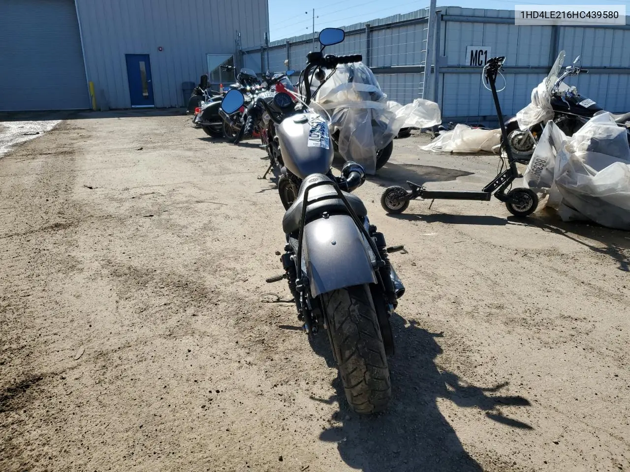 2017 Harley-Davidson Xl883 Iron 883 VIN: 1HD4LE216HC439580 Lot: 49206725