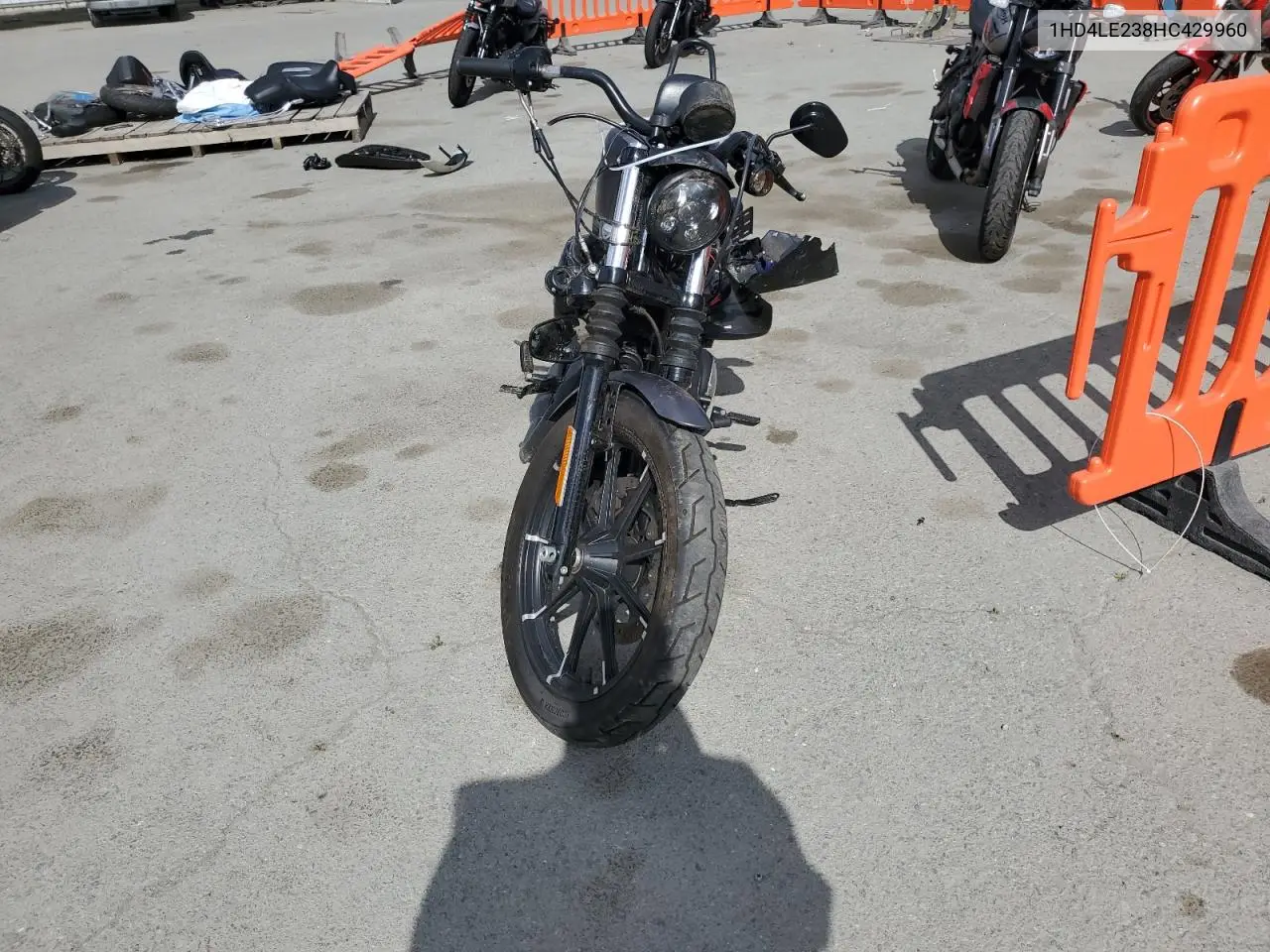 2017 Harley-Davidson Xl883 Iron 883 VIN: 1HD4LE238HC429960 Lot: 51687095