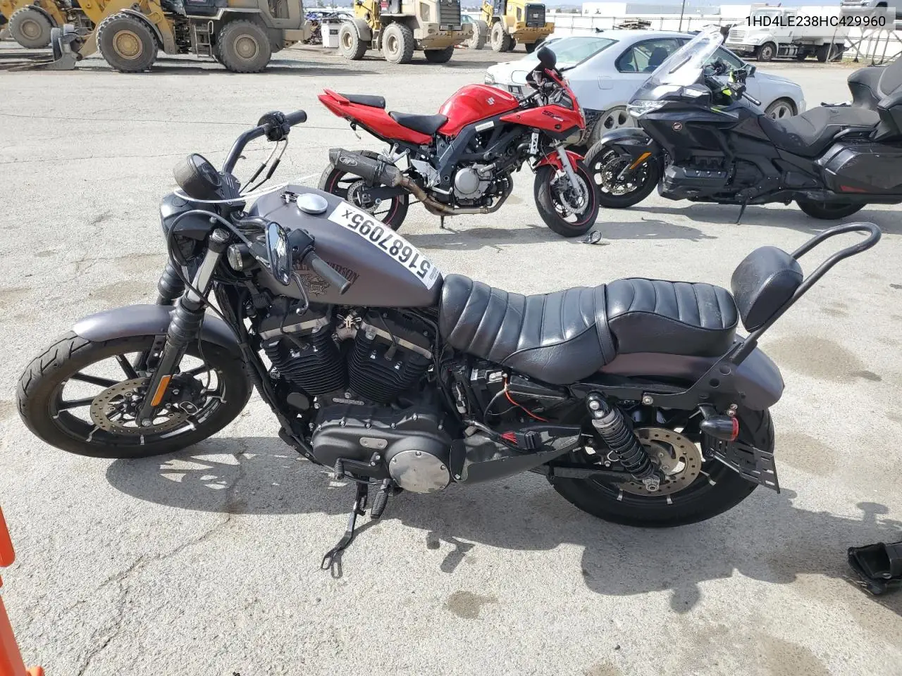 2017 Harley-Davidson Xl883 Iron 883 VIN: 1HD4LE238HC429960 Lot: 51687095