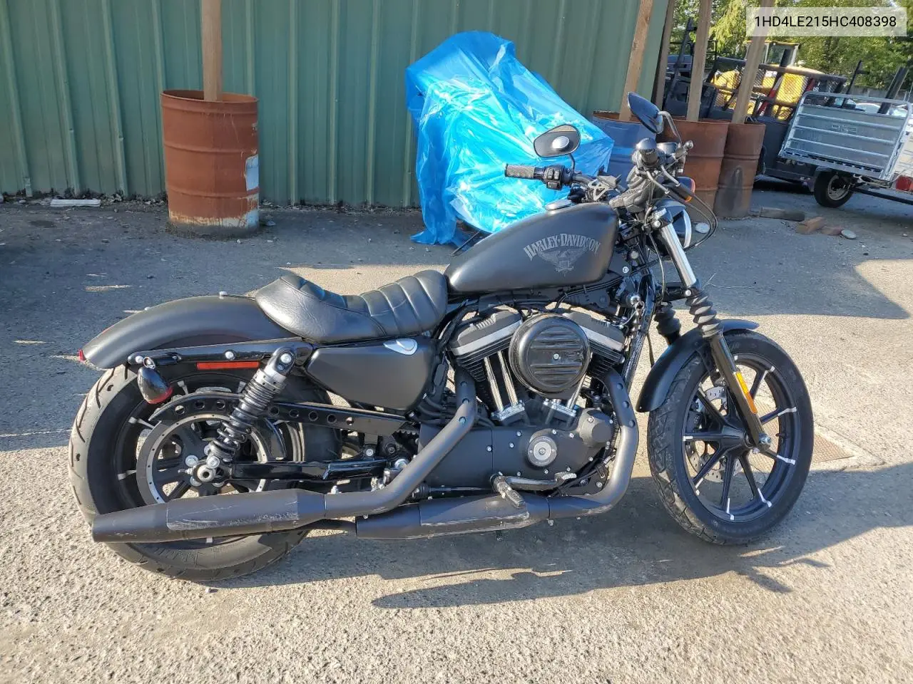 2017 Harley-Davidson Xl883 Iron 883 VIN: 1HD4LE215HC408398 Lot: 54205655