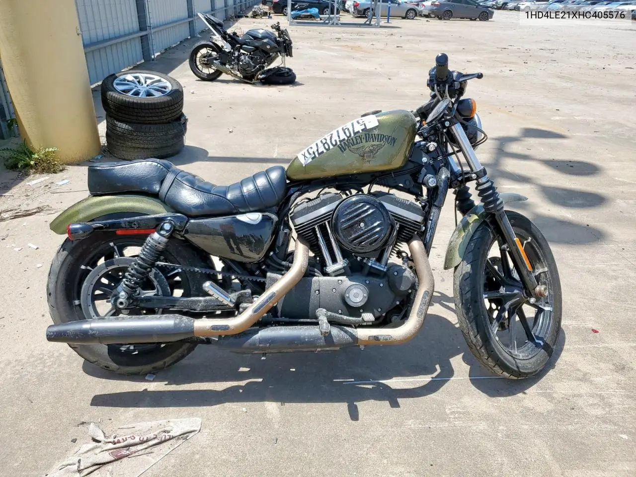 2017 Harley-Davidson Xl883 Iron 883 VIN: 1HD4LE21XHC405576 Lot: 57972875