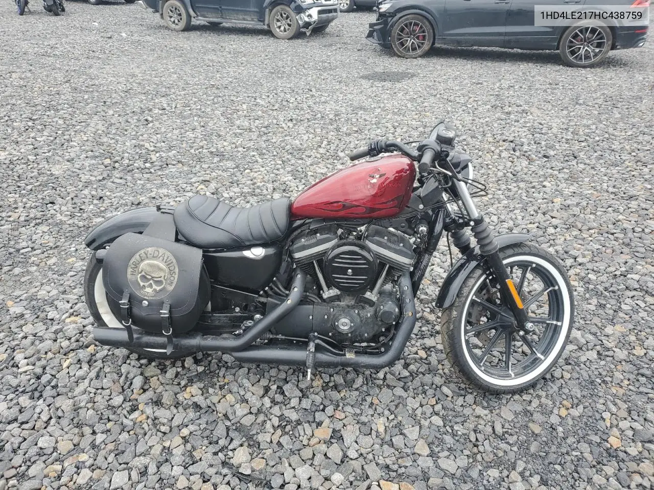 2017 Harley-Davidson Xl883 Iron 883 VIN: 1HD4LE217HC438759 Lot: 62503295