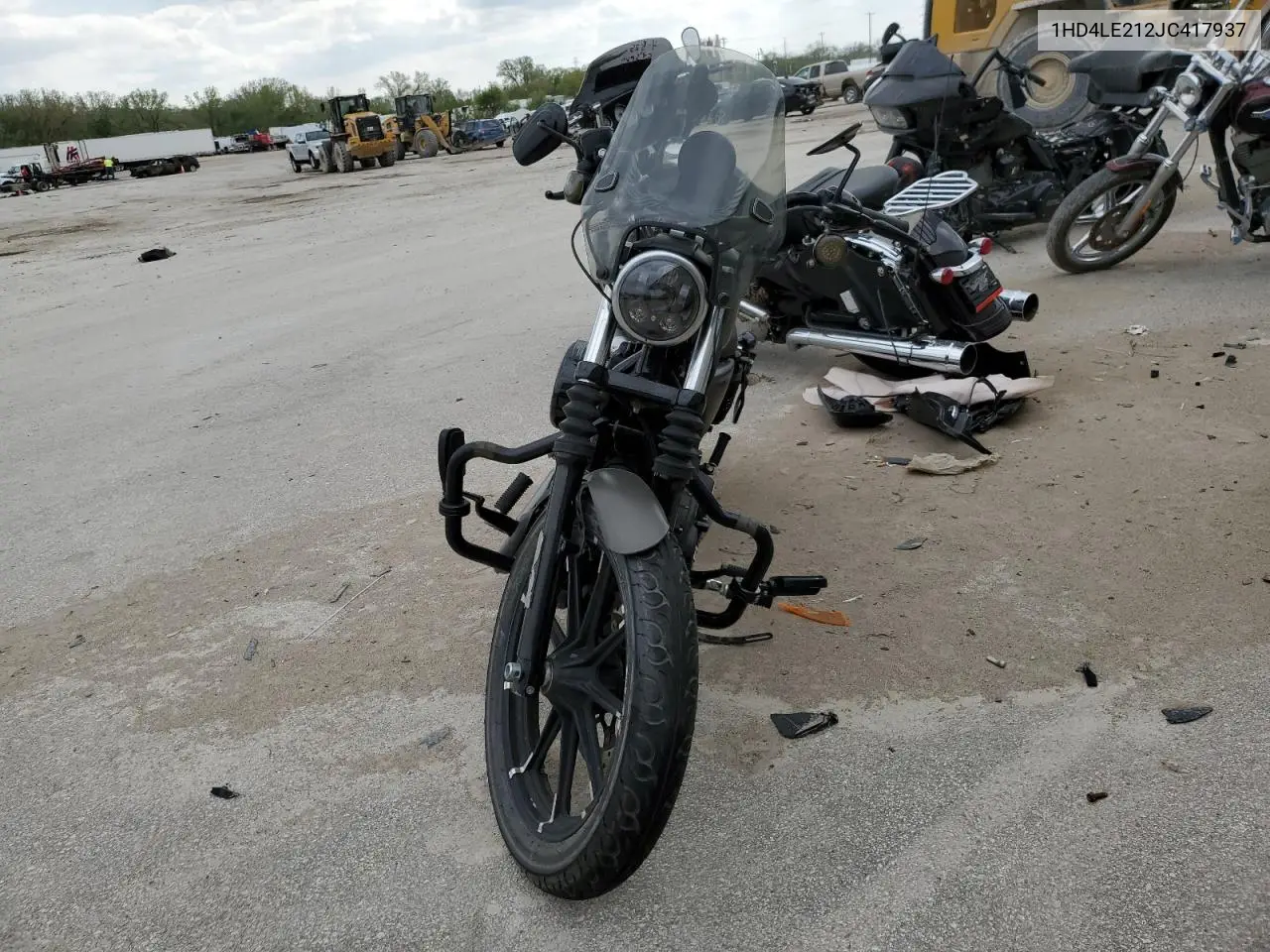 2018 Harley-Davidson Xl883 Iron 883 VIN: 1HD4LE212JC417937 Lot: 53785125
