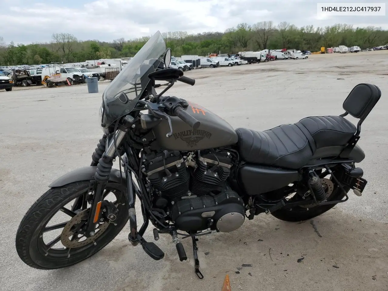 2018 Harley-Davidson Xl883 Iron 883 VIN: 1HD4LE212JC417937 Lot: 53785125