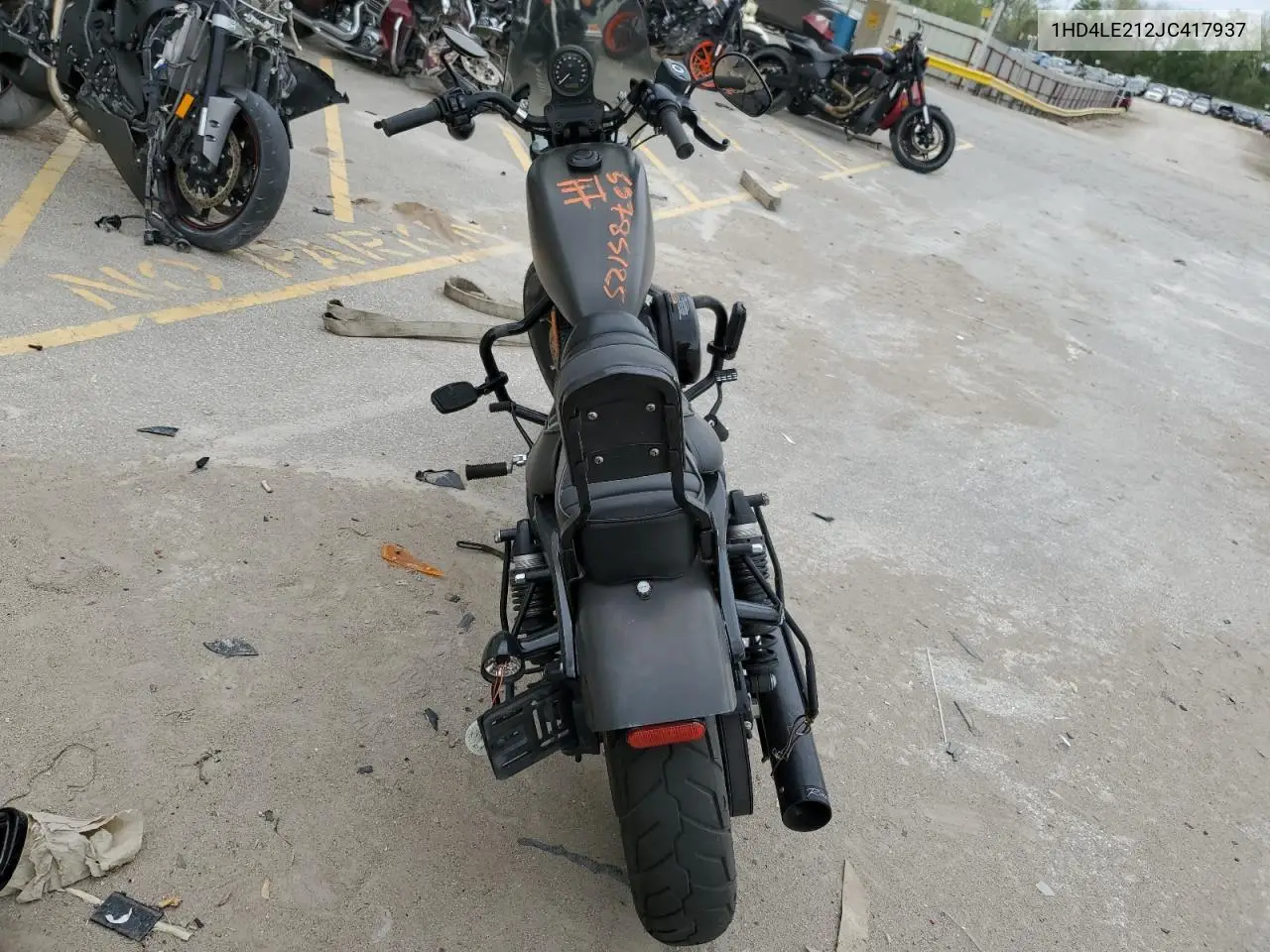 2018 Harley-Davidson Xl883 Iron 883 VIN: 1HD4LE212JC417937 Lot: 53785125