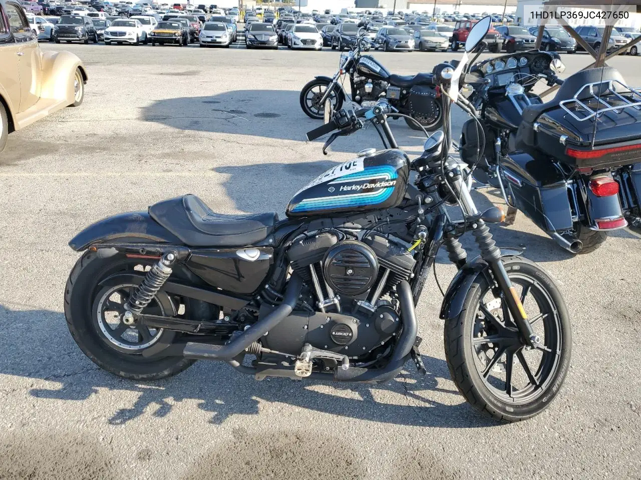 2018 Harley-Davidson Xl1200 Ns VIN: 1HD1LP369JC427650 Lot: 60592715