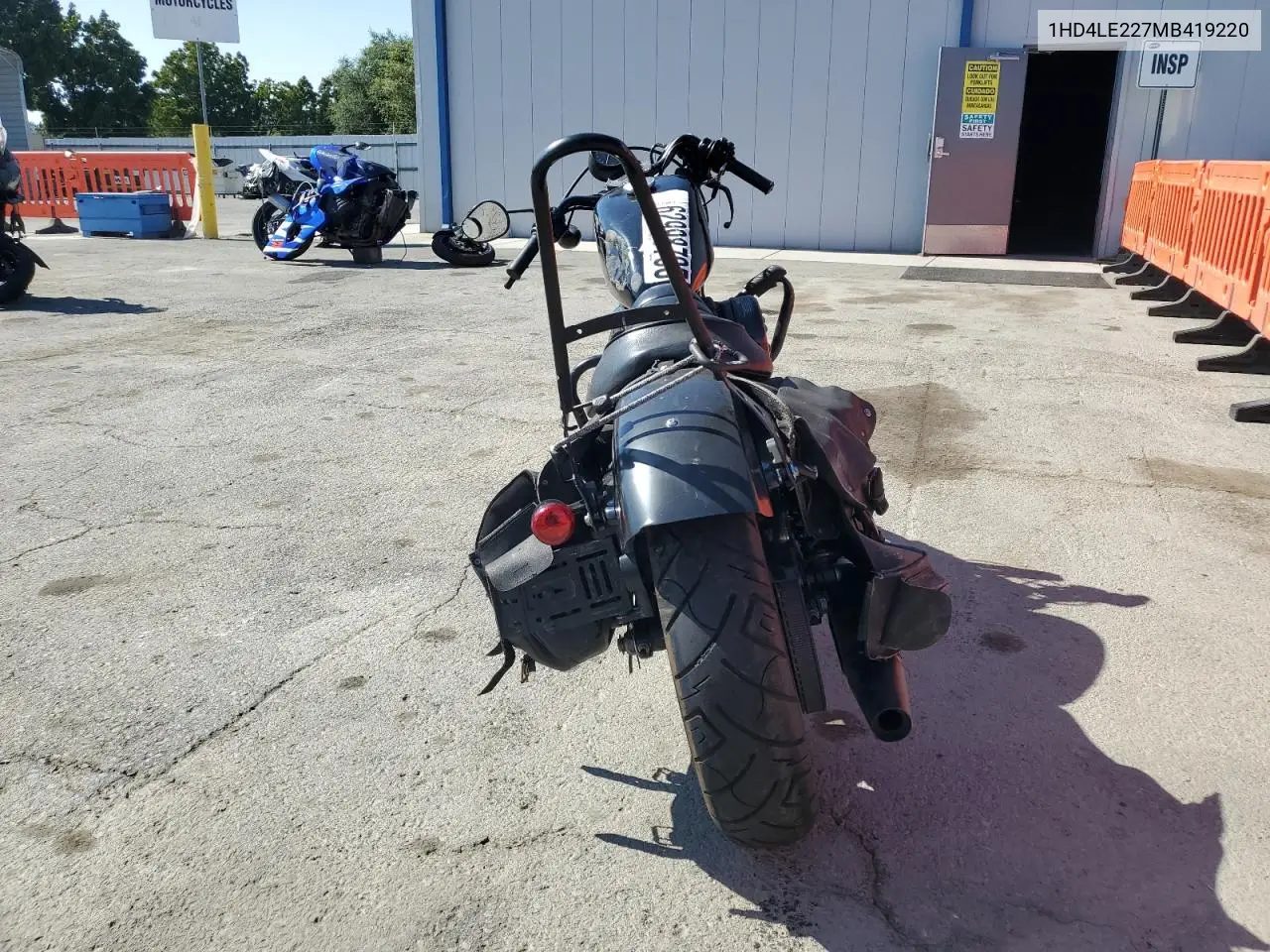 2018 Harley-Davidson Xl883 N VIN: 1HD4LE227MB419220 Lot: 62998795