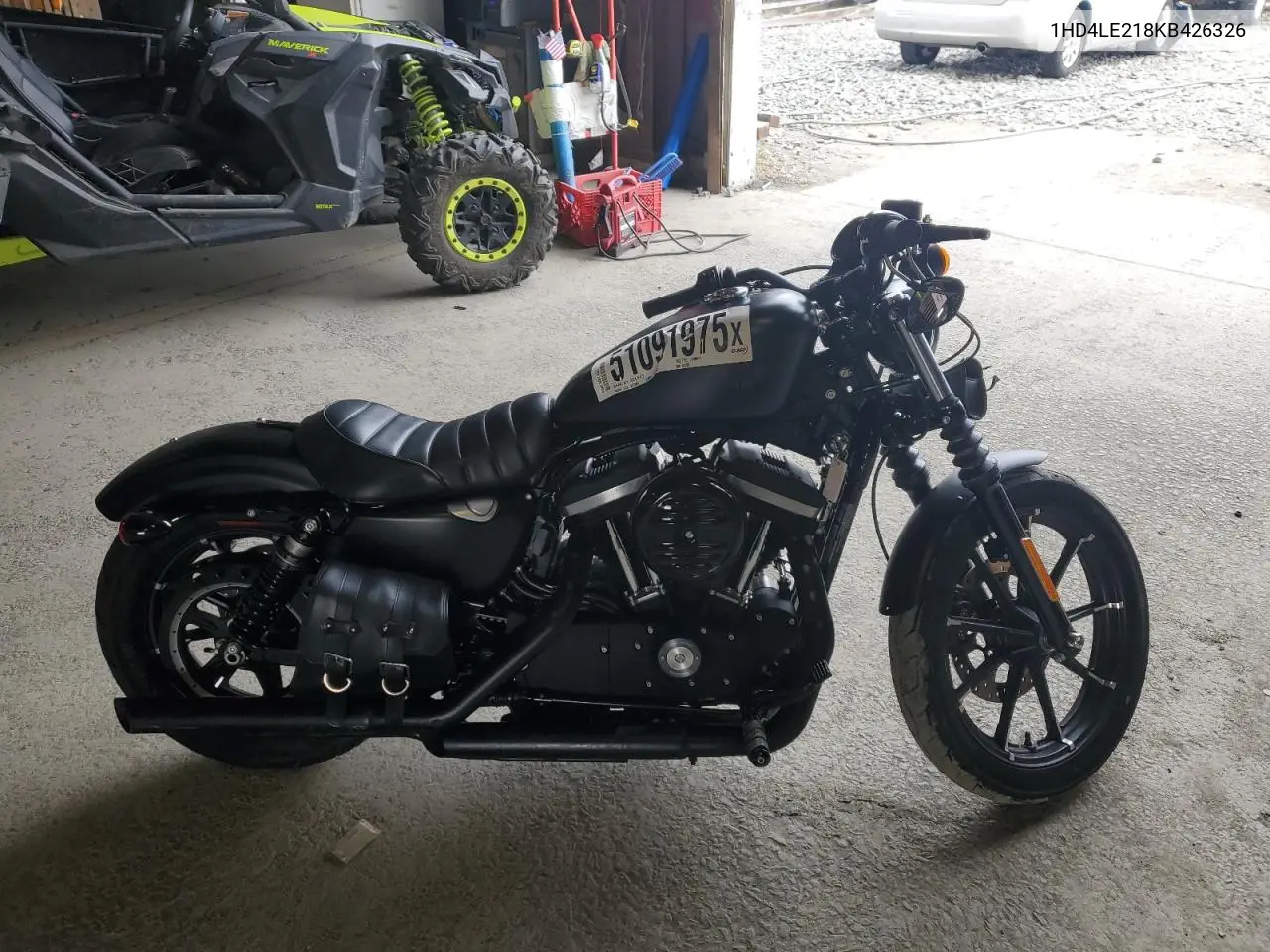 2019 Harley-Davidson Xl883 N VIN: 1HD4LE218KB426326 Lot: 51091975