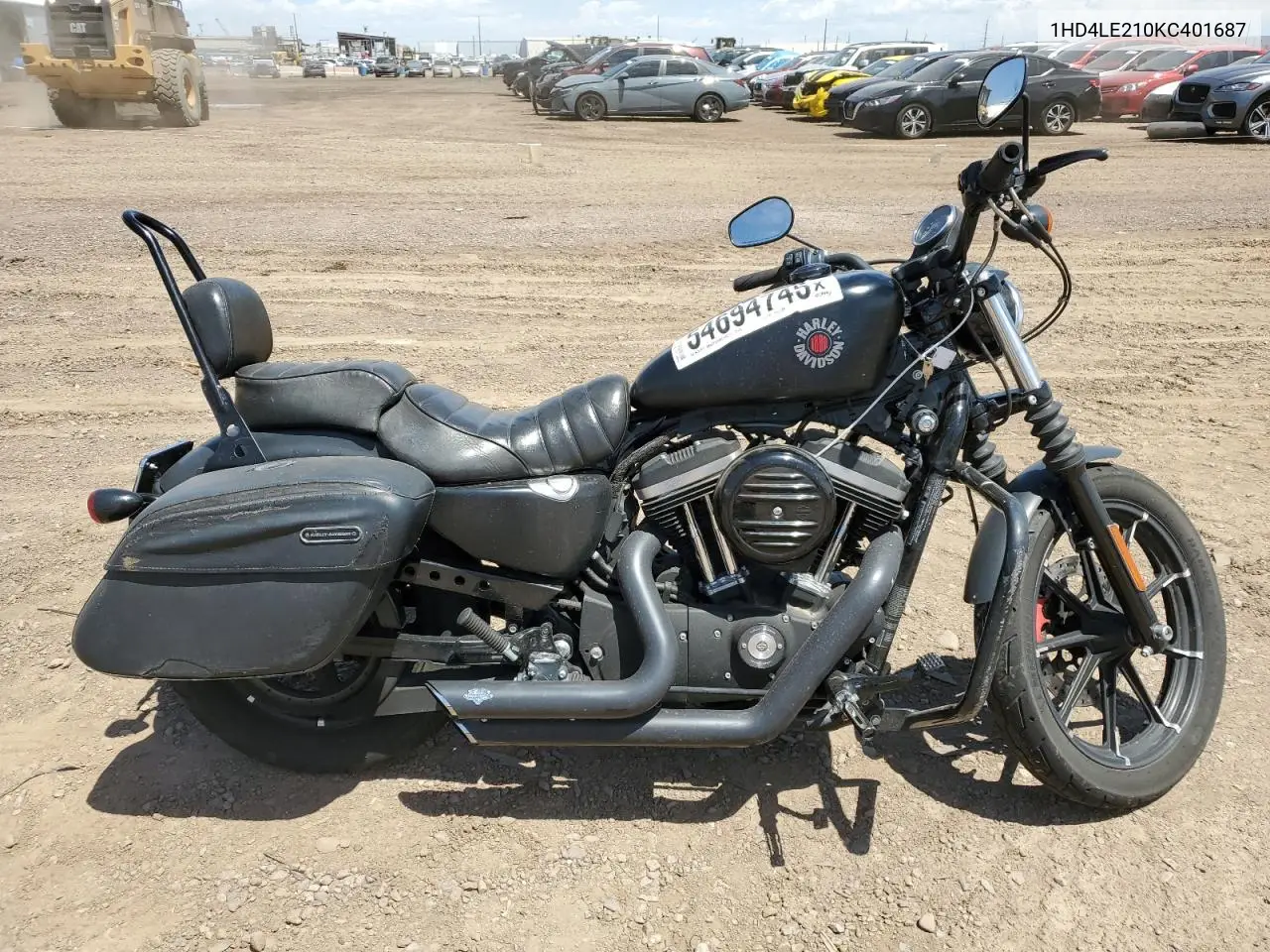 2019 Harley-Davidson Xl883 N VIN: 1HD4LE210KC401687 Lot: 54694745