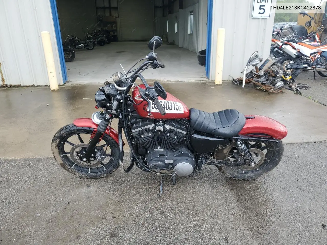 2019 Harley-Davidson Xl883 N VIN: 1HD4LE213KC422873 Lot: 55640315