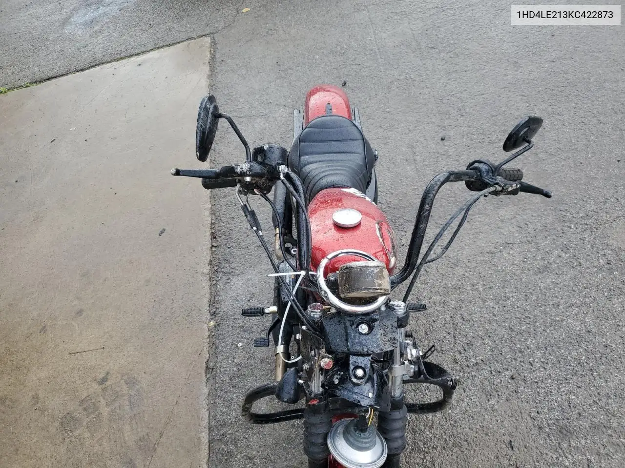 2019 Harley-Davidson Xl883 N VIN: 1HD4LE213KC422873 Lot: 55640315