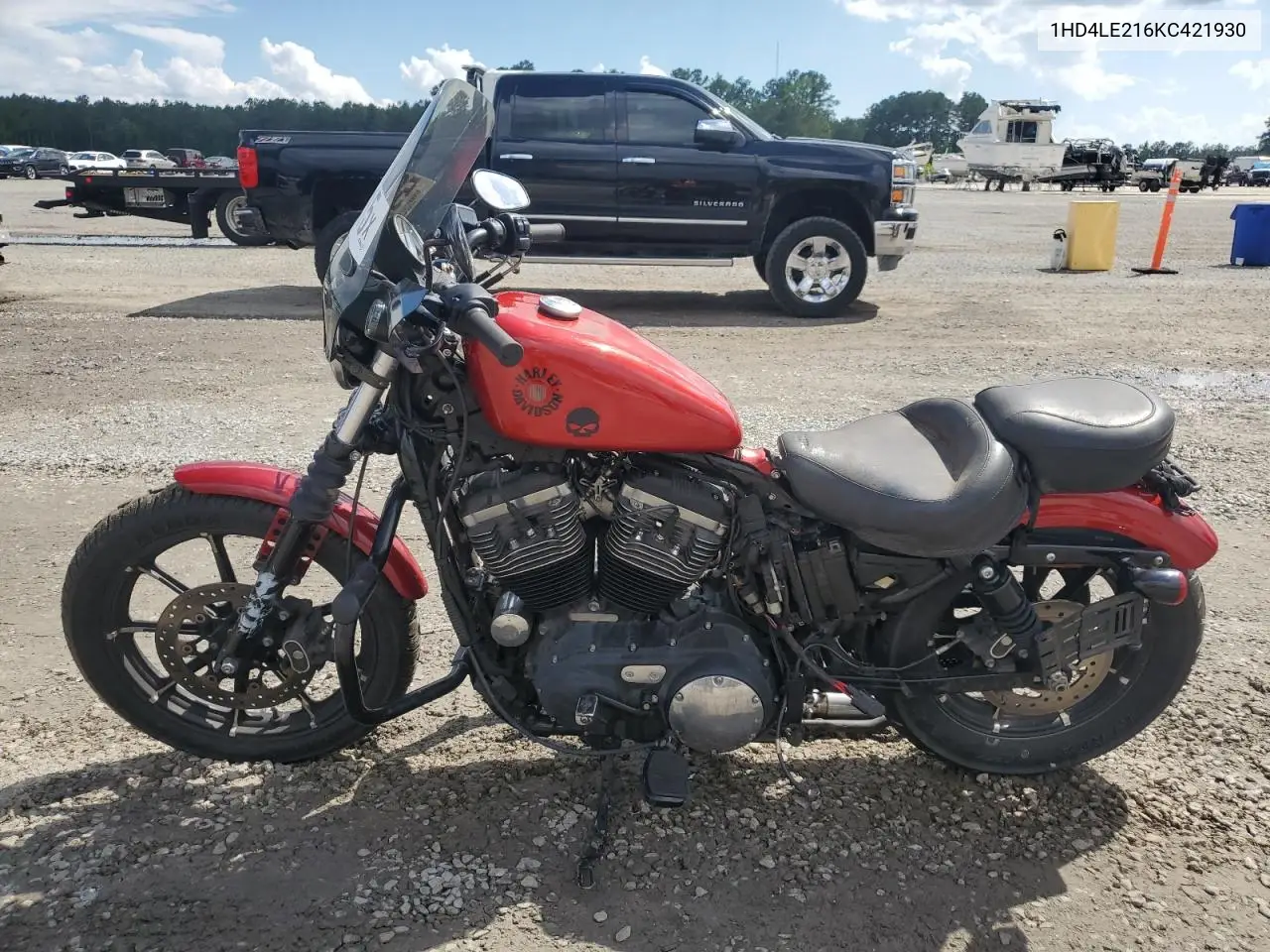 2019 Harley-Davidson Xl883 N VIN: 1HD4LE216KC421930 Lot: 56382015