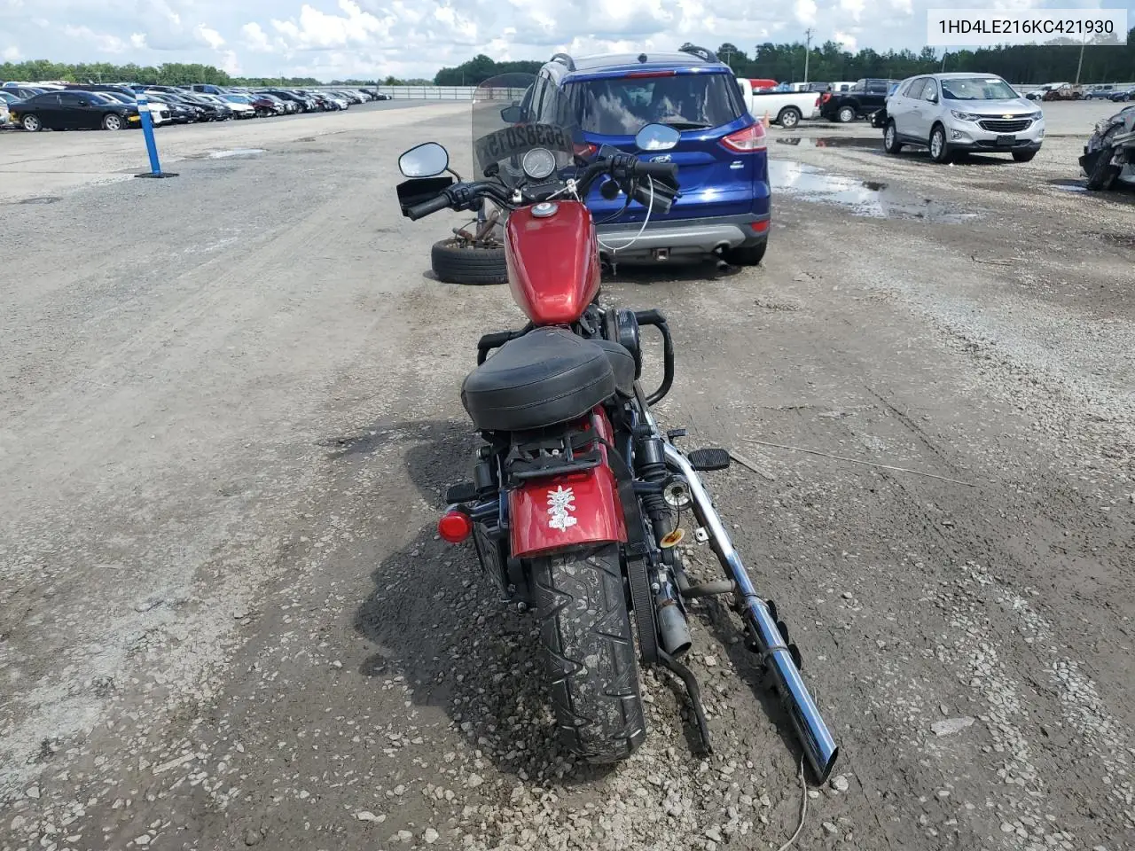 2019 Harley-Davidson Xl883 N VIN: 1HD4LE216KC421930 Lot: 56382015