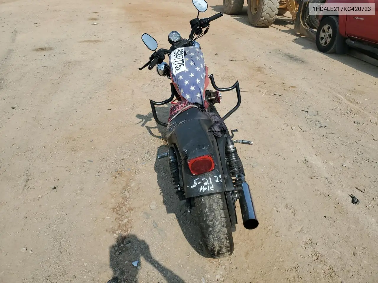 2019 Harley-Davidson Xl883 N VIN: 1HD4LE217KC420723 Lot: 59347775