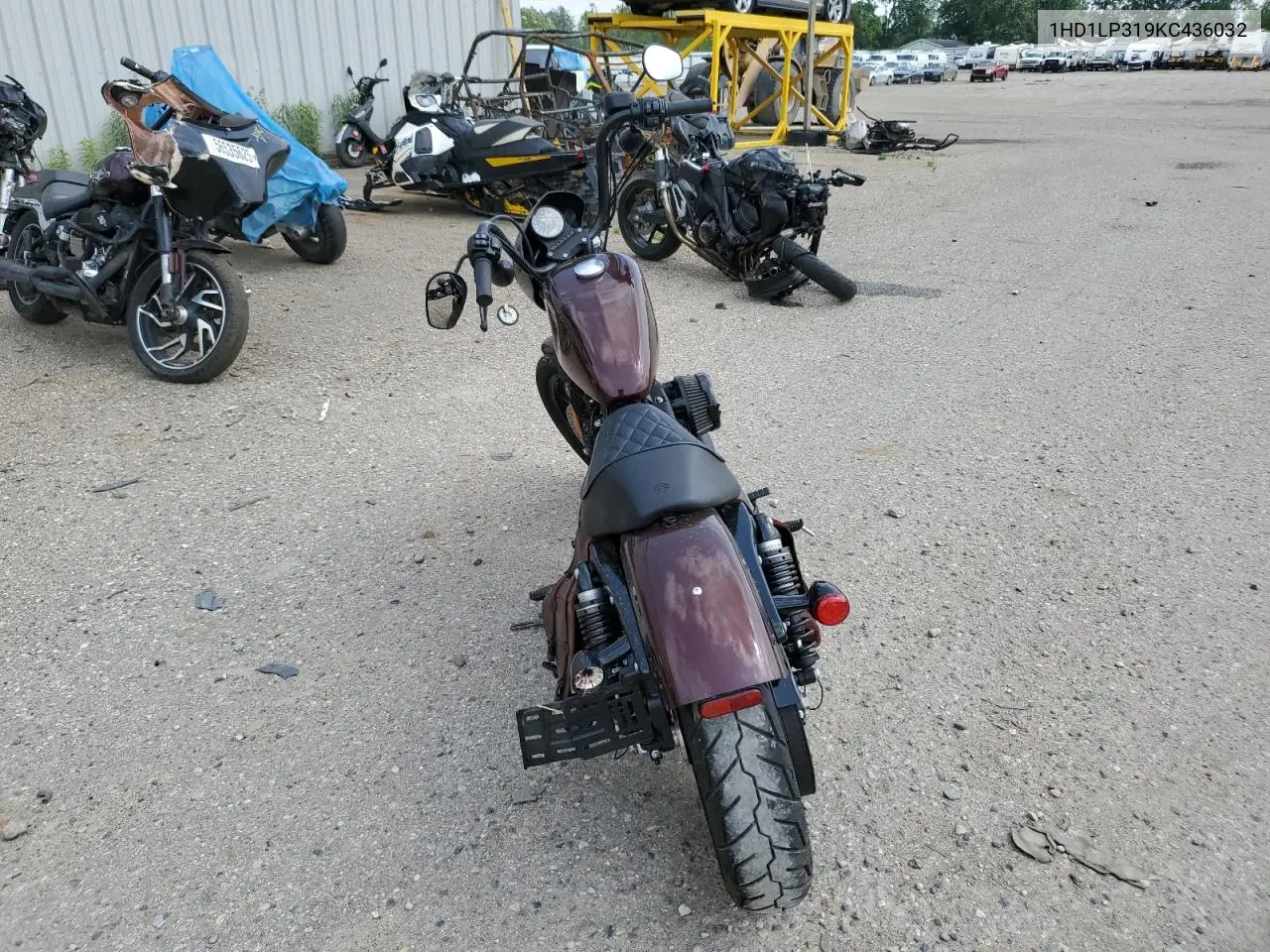 2019 Harley-Davidson Xl1200 Ns VIN: 1HD1LP319KC436032 Lot: 59662215