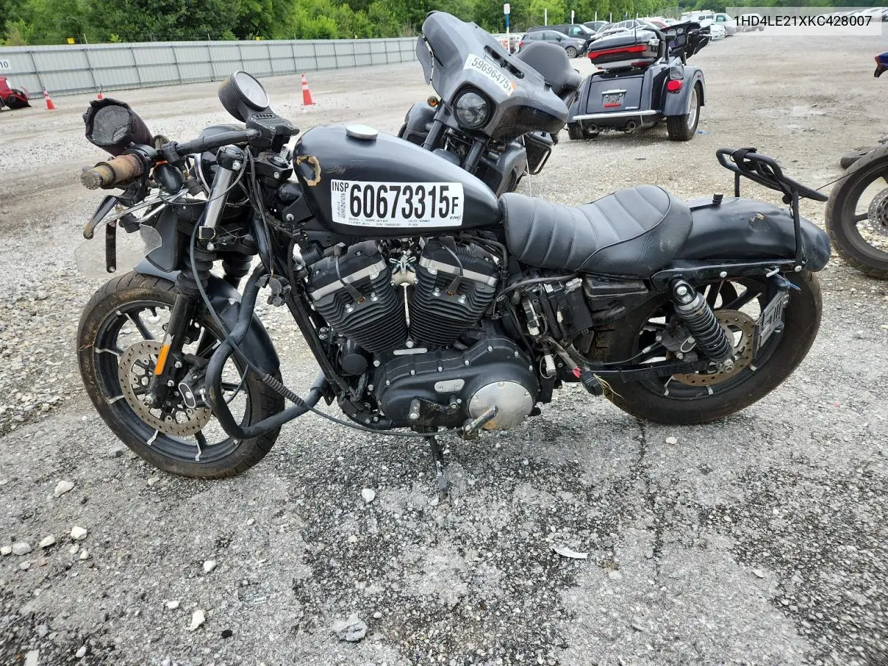 2019 Harley-Davidson Xl883 N VIN: 1HD4LE21XKC428007 Lot: 60673315