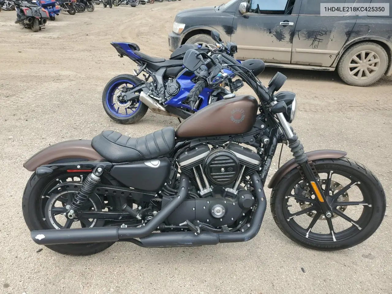 2019 Harley-Davidson Xl883 N VIN: 1HD4LE218KC425350 Lot: 60804675