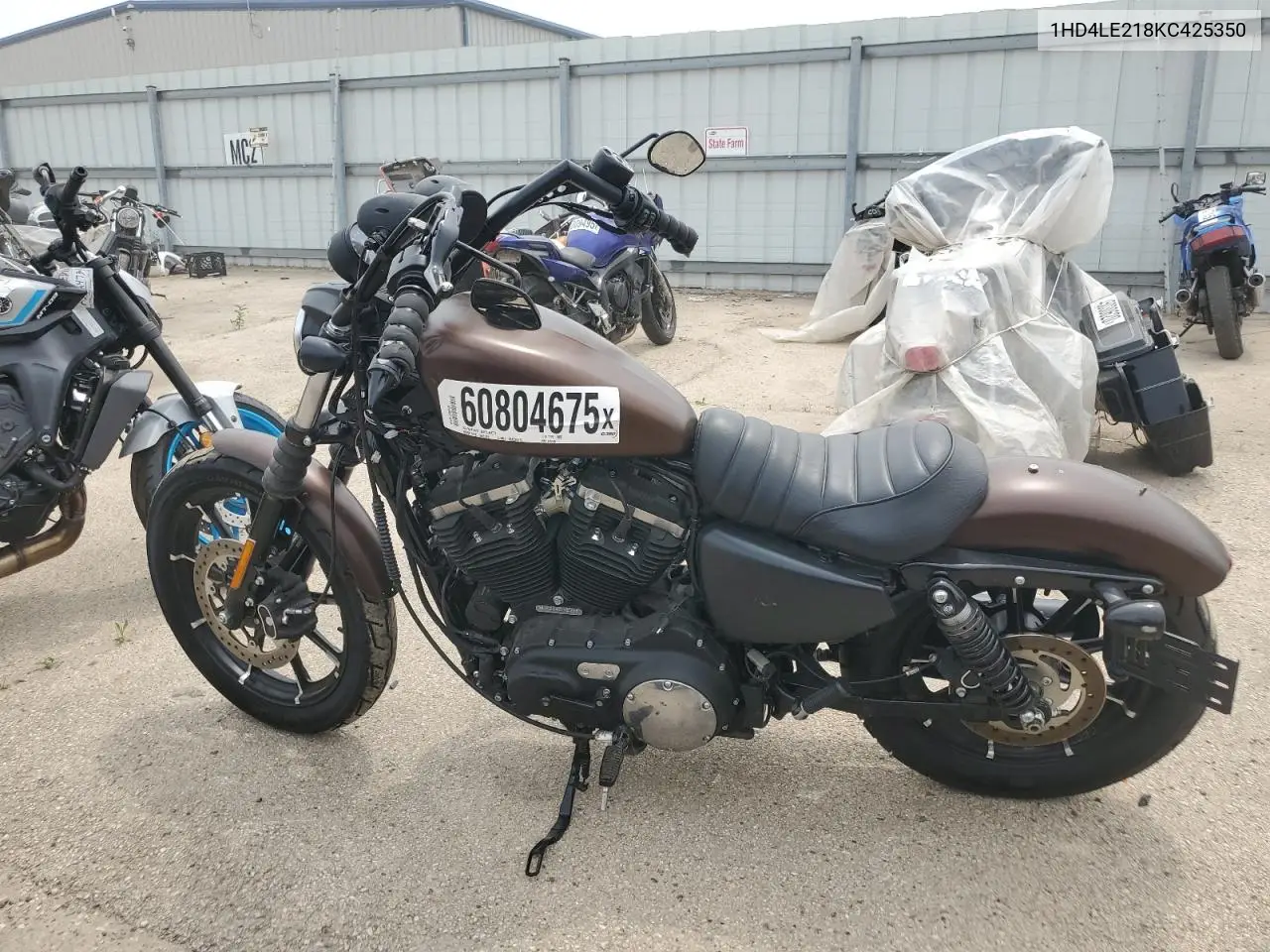 2019 Harley-Davidson Xl883 N VIN: 1HD4LE218KC425350 Lot: 60804675