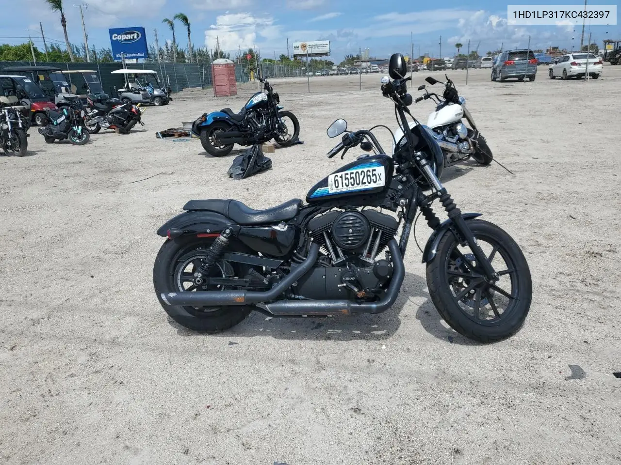 2019 Harley-Davidson Xl1200 Ns VIN: 1HD1LP317KC432397 Lot: 61550265
