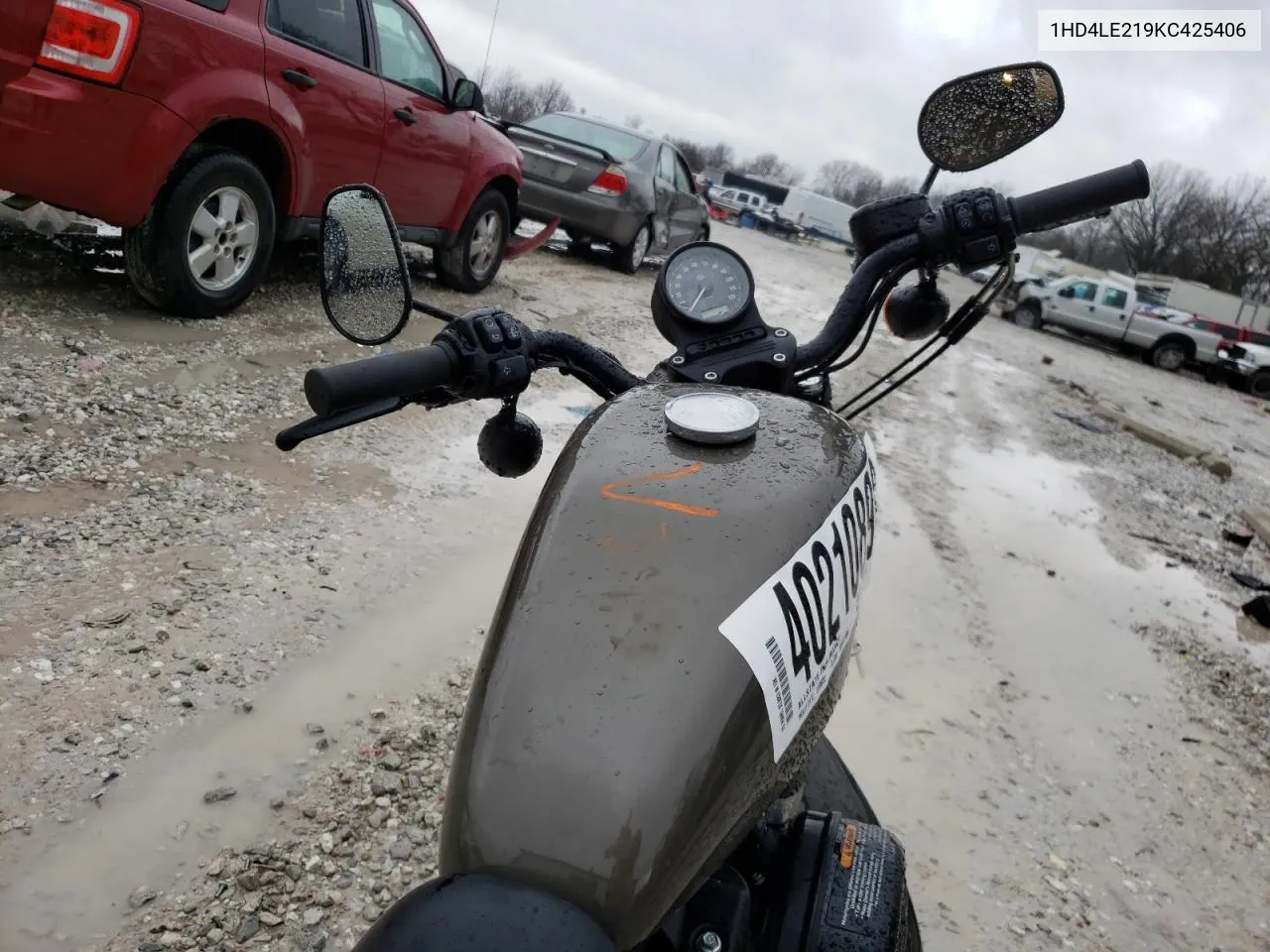 2019 Harley-Davidson Xl883 N VIN: 1HD4LE219KC425406 Lot: 71883773