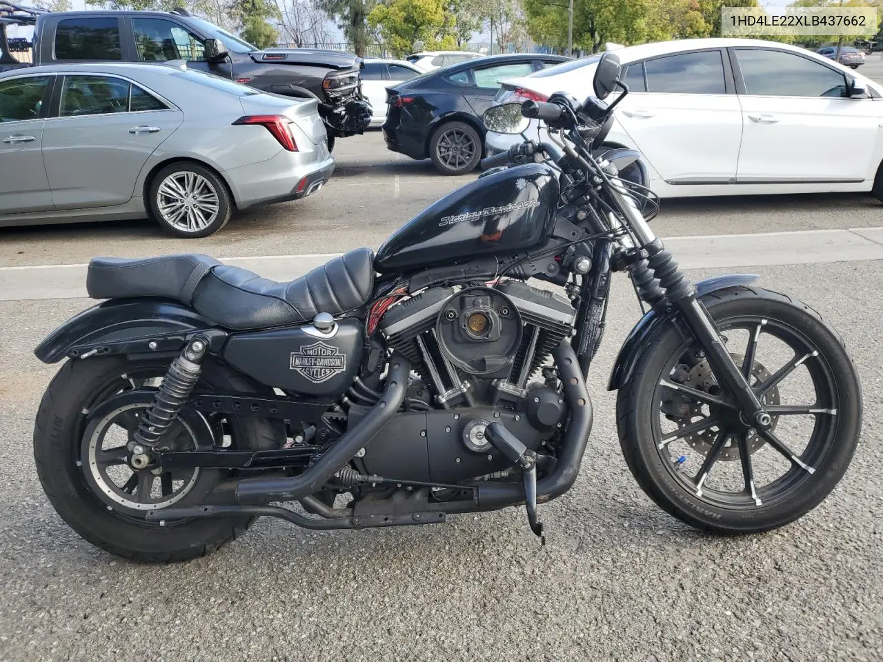 2020 Harley-Davidson Xl883 N VIN: 1HD4LE22XLB437662 Lot: 51666205