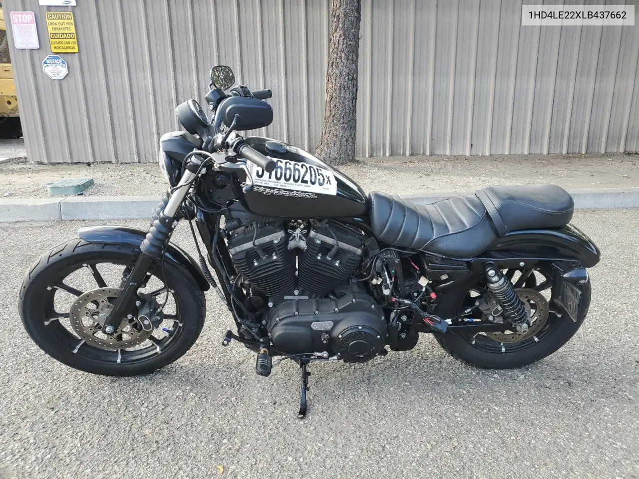 2020 Harley-Davidson Xl883 N VIN: 1HD4LE22XLB437662 Lot: 51666205