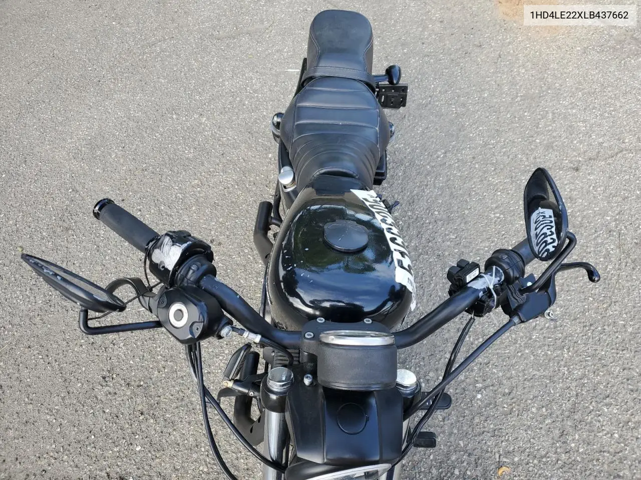 2020 Harley-Davidson Xl883 N VIN: 1HD4LE22XLB437662 Lot: 51666205