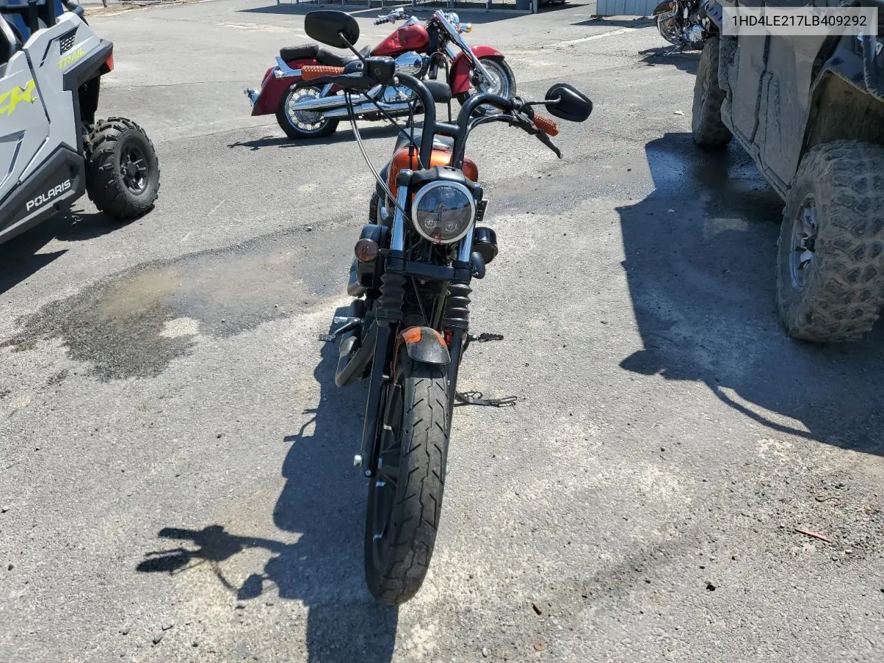 2020 Harley-Davidson Xl883 N VIN: 1HD4LE217LB409292 Lot: 52566185