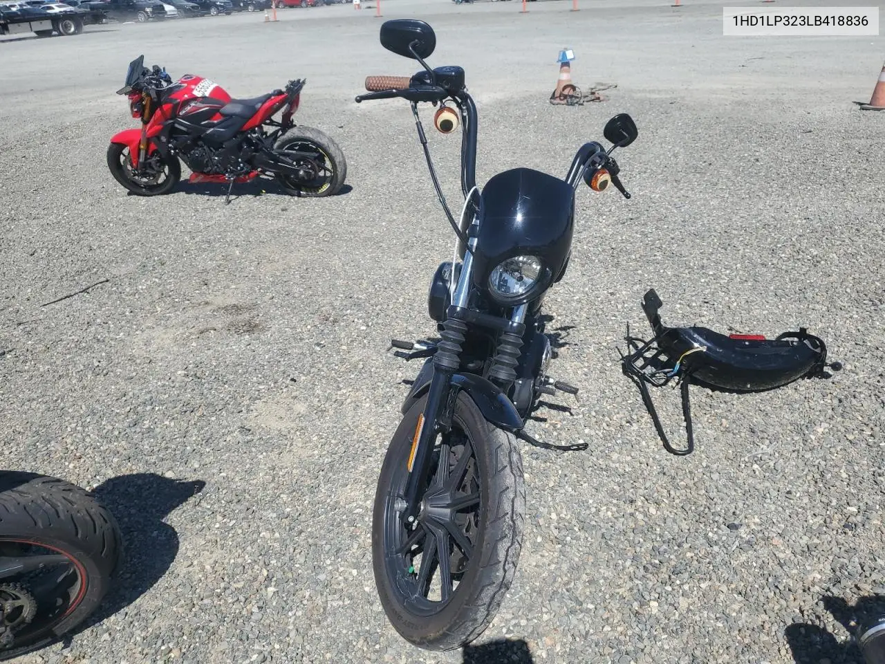 2020 Harley-Davidson Xl1200 Ns VIN: 1HD1LP323LB418836 Lot: 55589745