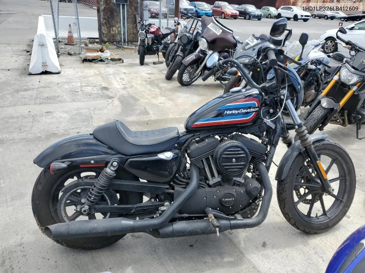 2020 Harley-Davidson Xl1200 Ns VIN: 1HD1LP326LB412609 Lot: 56712835