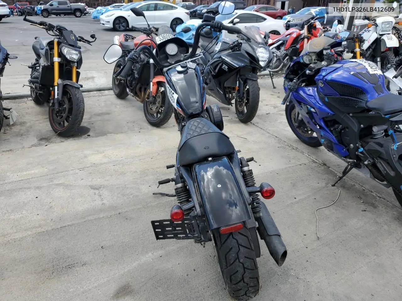 2020 Harley-Davidson Xl1200 Ns VIN: 1HD1LP326LB412609 Lot: 56712835