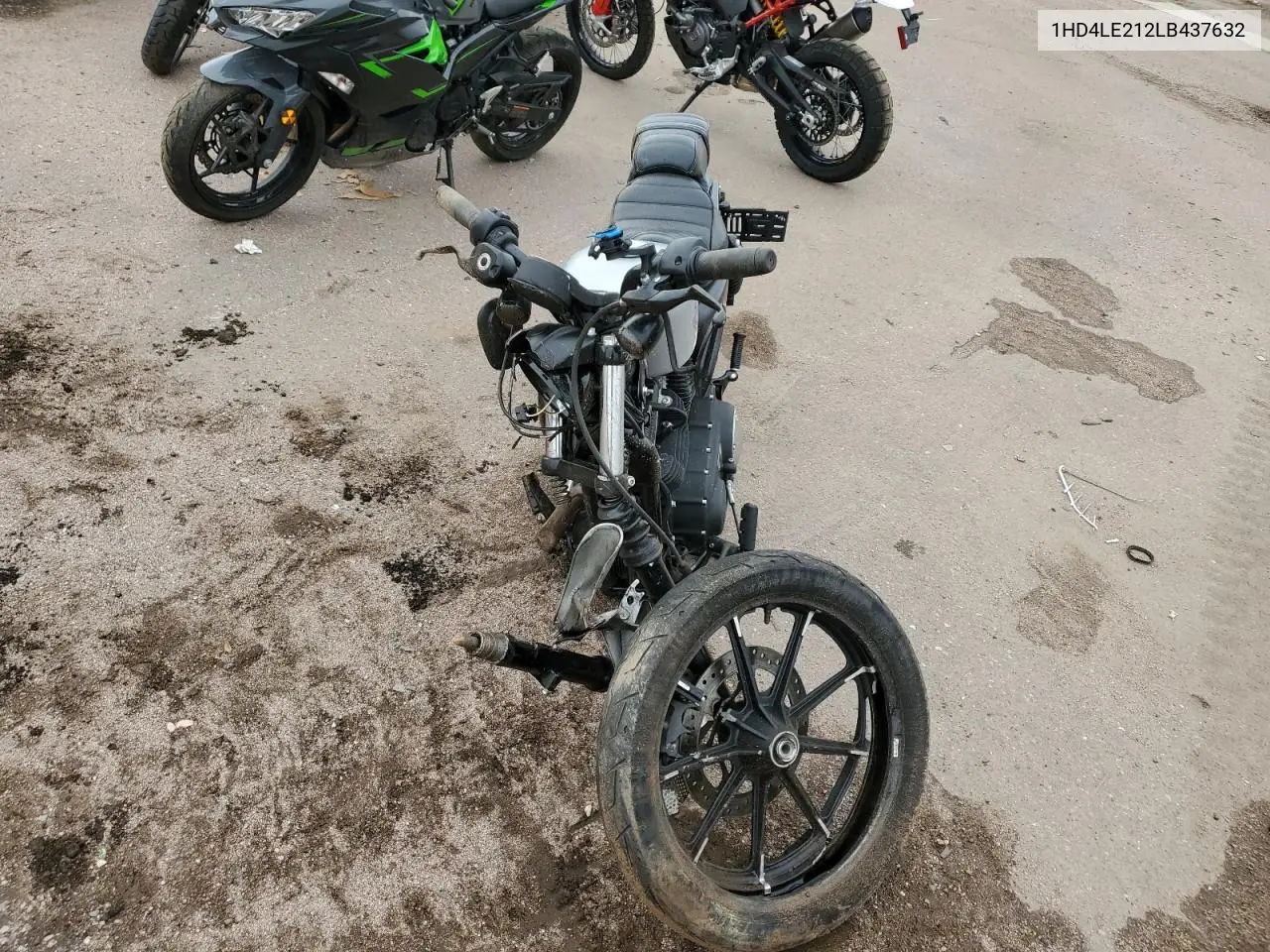 2020 Harley-Davidson Xl883 N VIN: 1HD4LE212LB437632 Lot: 59697615
