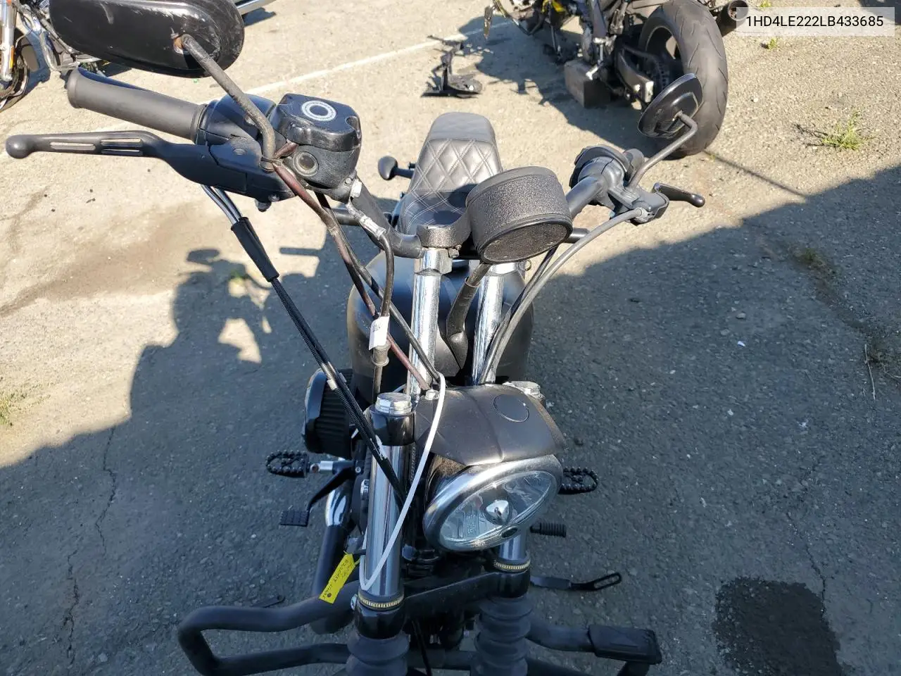 2020 Harley-Davidson Xl883 N VIN: 1HD4LE222LB433685 Lot: 59750055