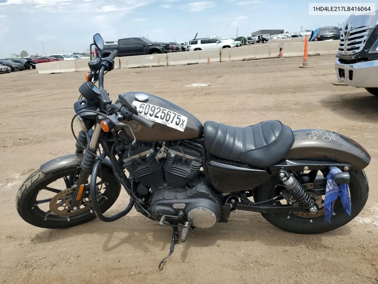 2020 Harley-Davidson Xl883 N VIN: 1HD4LE217LB416064 Lot: 60925675