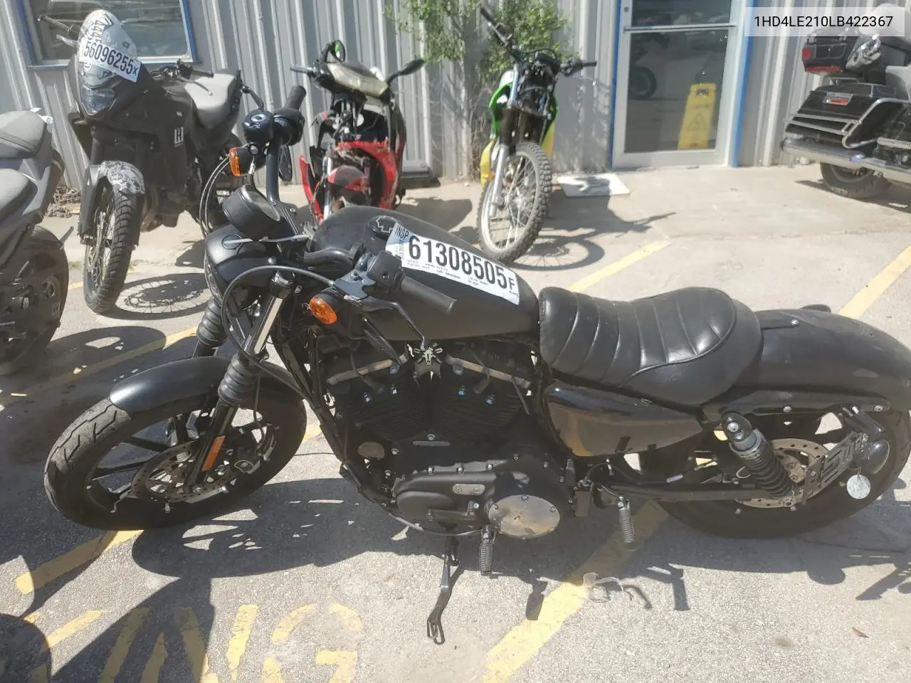 2020 Harley-Davidson Xl883 N VIN: 1HD4LE210LB422367 Lot: 61308505