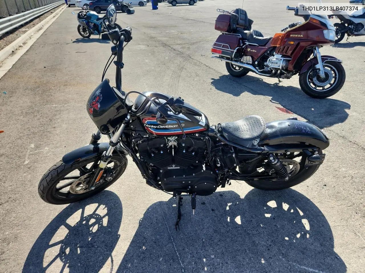 2020 Harley-Davidson Xl1200 Ns VIN: 1HD1LP313LB407374 Lot: 61958155