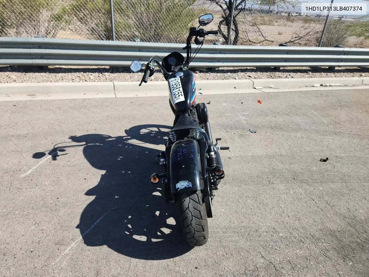 2020 Harley-Davidson Xl1200 Ns VIN: 1HD1LP313LB407374 Lot: 61958155
