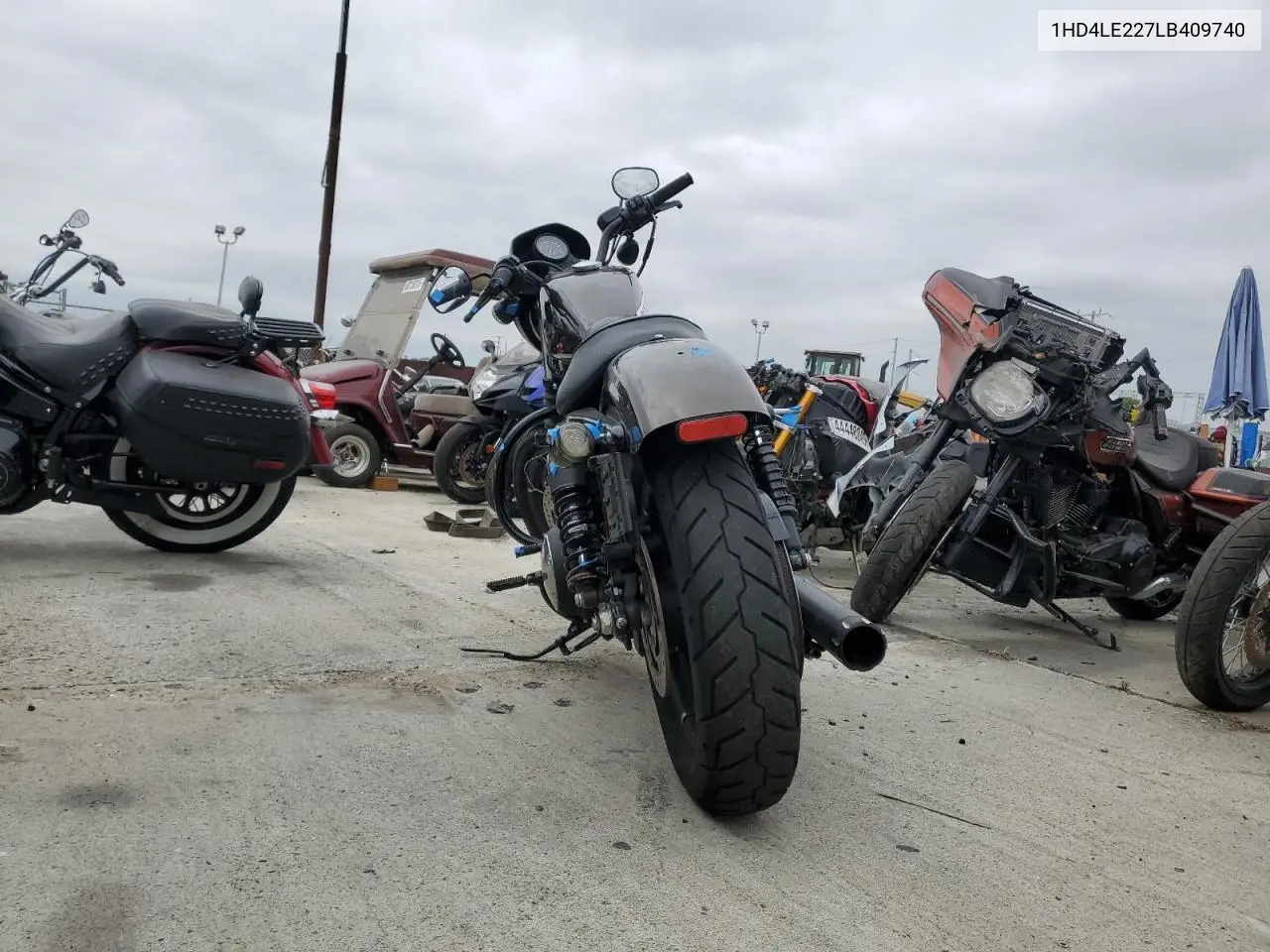 2020 Harley-Davidson Xl883 N VIN: 1HD4LE227LB409740 Lot: 62516285