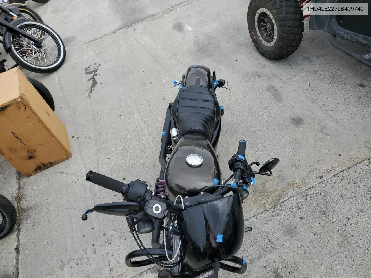 2020 Harley-Davidson Xl883 N VIN: 1HD4LE227LB409740 Lot: 62516285
