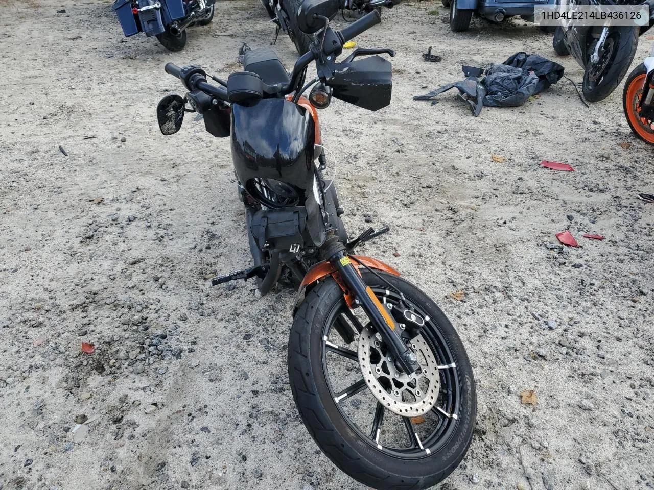 2020 Harley-Davidson Xl883 N VIN: 1HD4LE214LB436126 Lot: 75587304