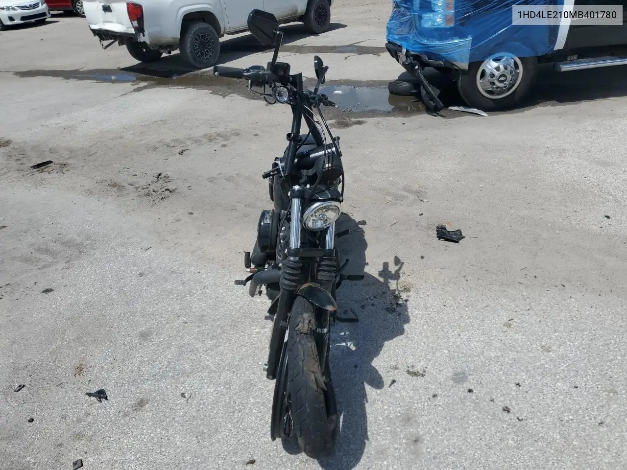 2021 Harley-Davidson Xl883 N VIN: 1HD4LE210MB401780 Lot: 51784135